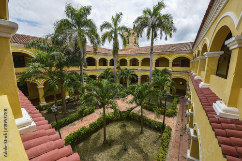 City hall in Mompox. City founded in 1540 and listed as World Heritage by UNESCO. Colombia. photo