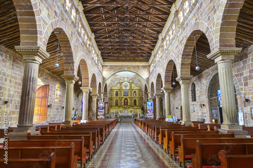 Cathedral Inmaculada Concepcion in Barichara in Colombia. © Oscar Espinosa