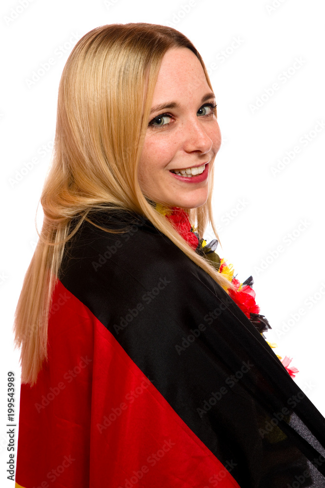 Junger Fußballfan Junger Fußballfan