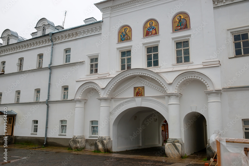 Spaso-Preobrazhenskiy cathedral. Island Valaam. Great monasteries of Russia.