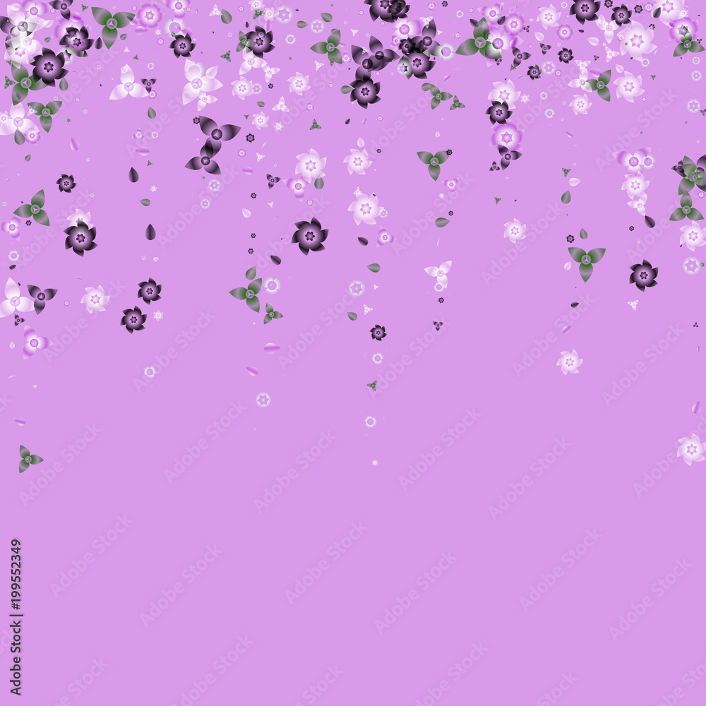 A scattering of flowers A scattering of flowers
