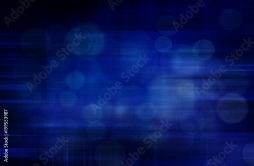 Abstract blue background with blurred lines