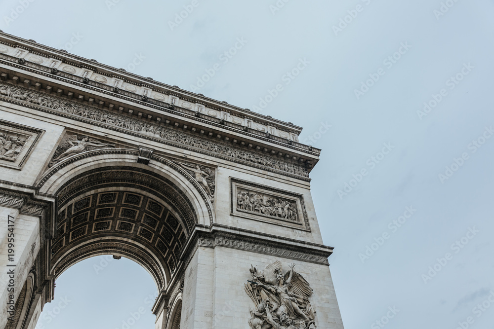 Arc de Triomphe in Paris, France