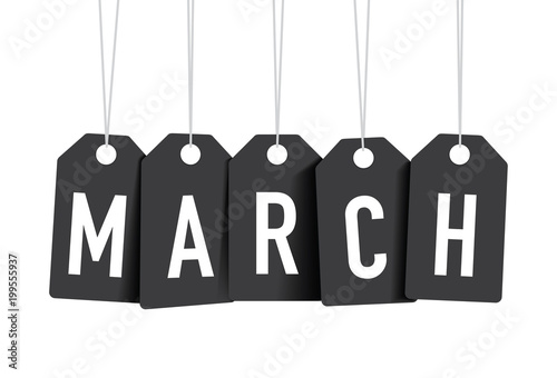 black march tags