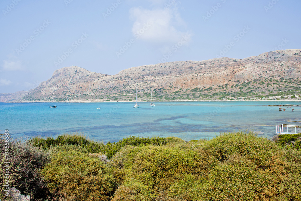 Meravigliosa costa dell'isola di Creta - Grecia