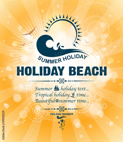 holiday placard
