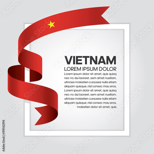 Vietnam flag background