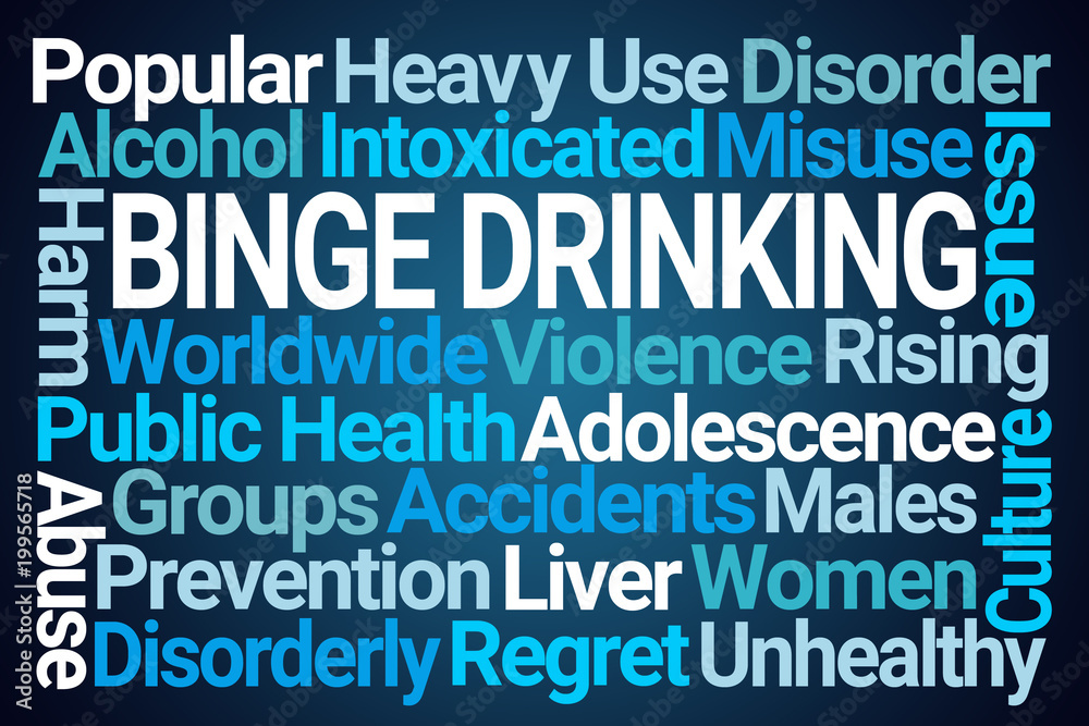 Binge Drinking Word Cloud Binge Drinking Word Cloud