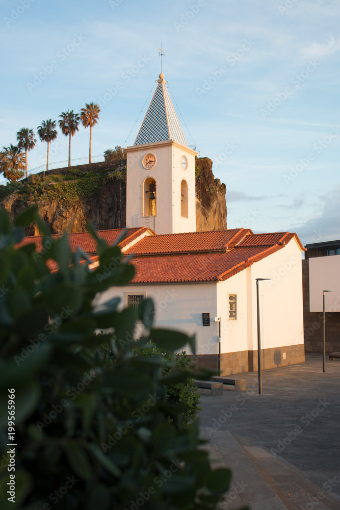 Igreja de São Sebastião Câmara de Lobos Madeira island Portugal