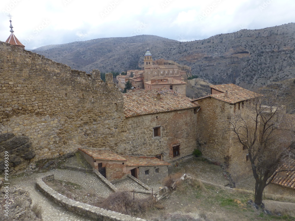 Albarracin, pueblo con encanto de Teruel en Aragon (España)