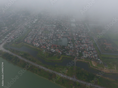 World Heritage : Hue, Vietnam : Drone View 