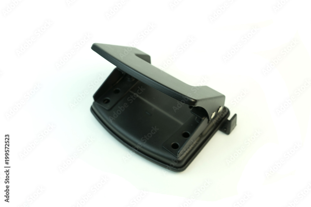 Hole punch paper. photo on white background. Hole punch paper. photo on white background.