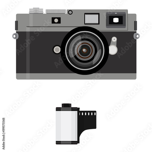 Photo camera and film