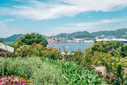 Glover Garden, nature view in Nagasaki, Japan