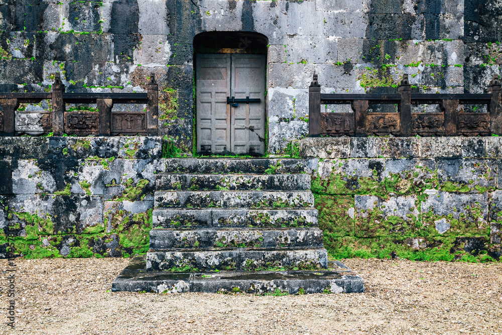 Tamaudun royal mausoleum UNESCO World Heritage Site in Okinawa, Japan