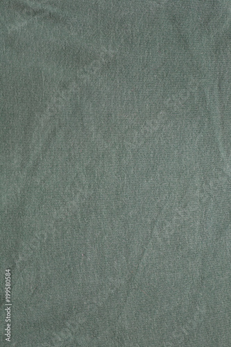 Surface of greenish gray  fabric