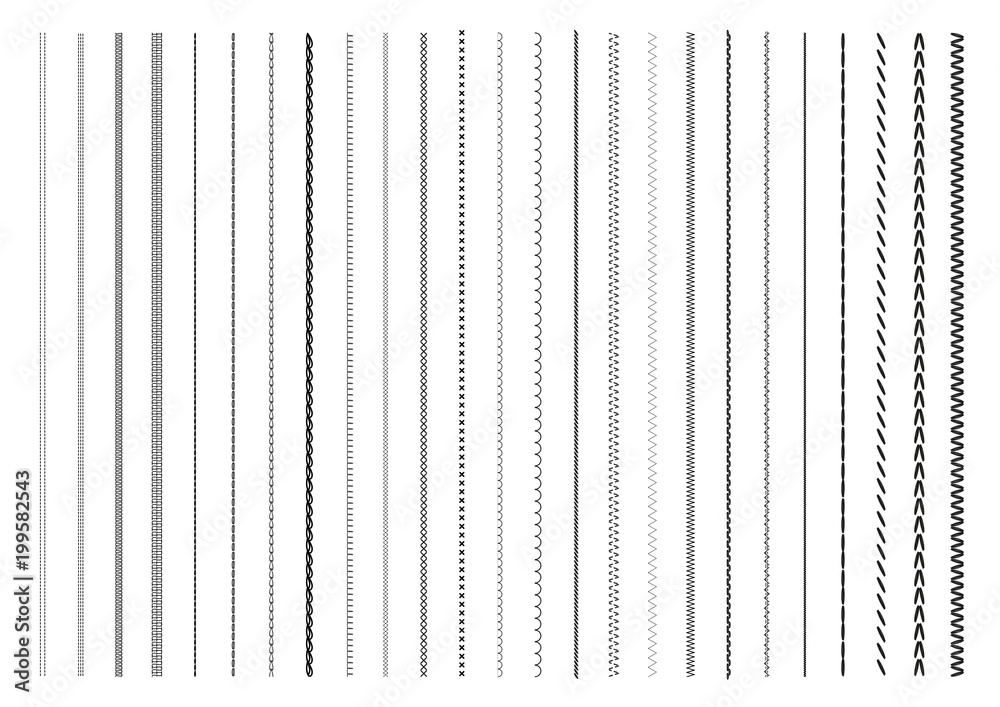25 Sewing Stitches