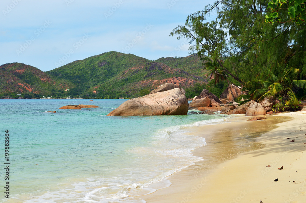 Obraz premium Seychelles islands scenery