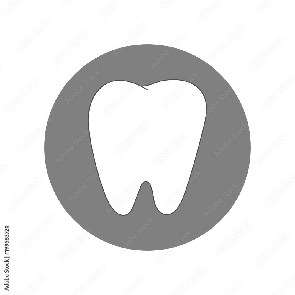 Tooth icon. Dental clinic logo. Vector. Tooth icon. Dental clinic logo. Vector.