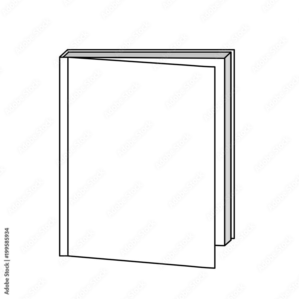 Open sketch book, vector illustration, doodle. Open sketch book, vector illustration, doodle.