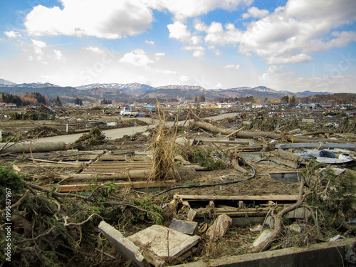 The Great Tohoku Earthquake and Tsunami Damage Misawa, Hachinohe, and Noda
