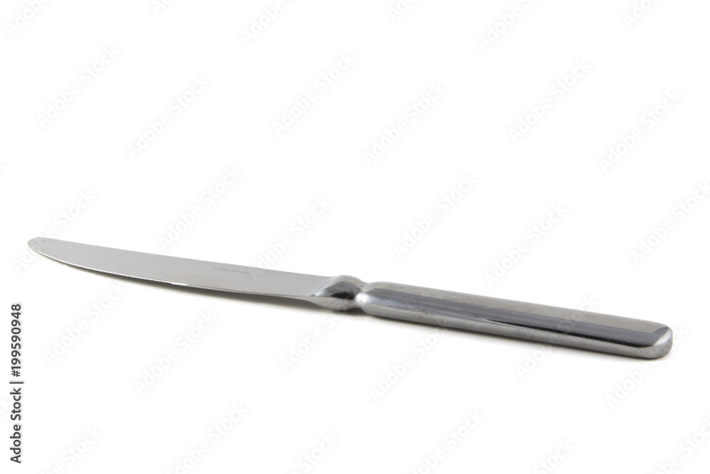 knife for butter isolated on white background knife for butter isolated on white background