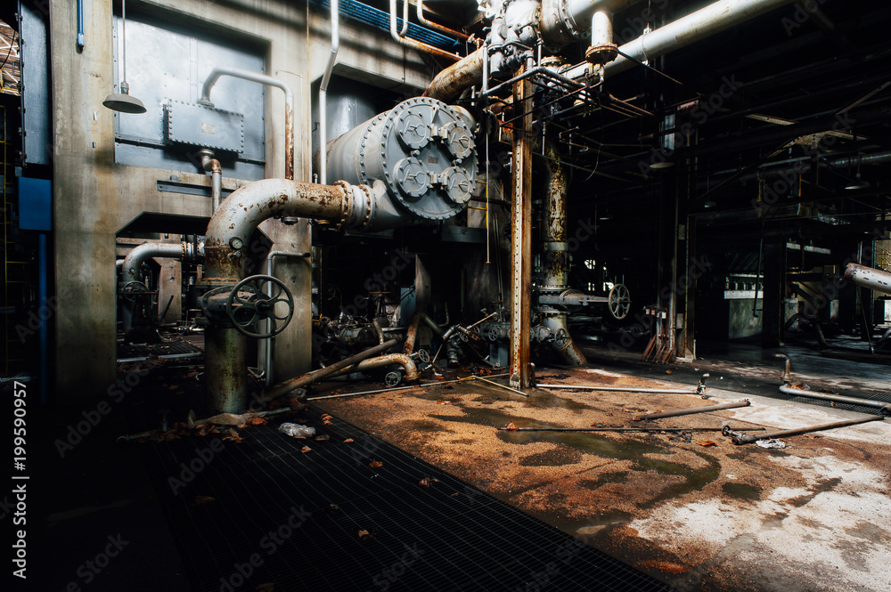 Derelict Coal Power Plant - Abandoned Indiana Army Ammunition Plant