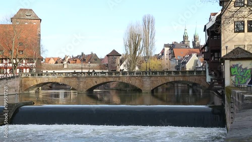 old stone bridge in germany