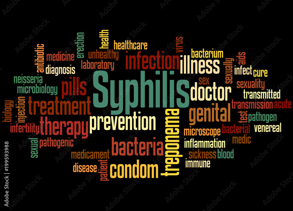 Syphilis word cloud concept 2 Syphilis word cloud concept 2