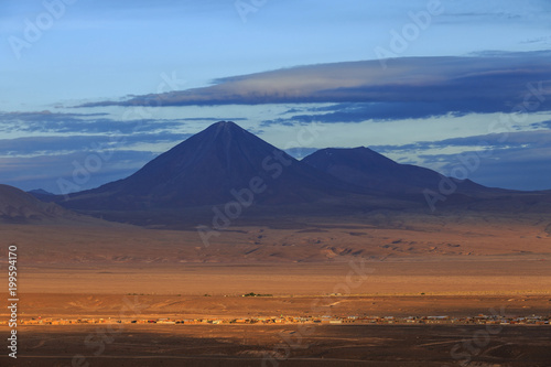 Volcano Likankabur  Atacama Desert  Chile