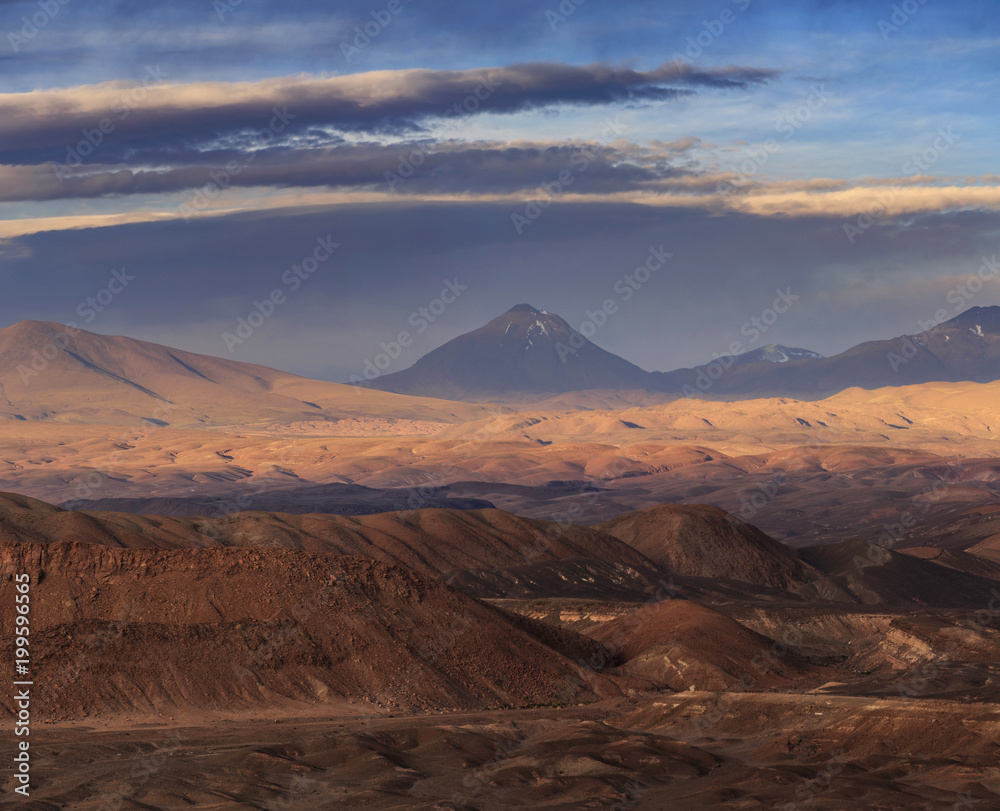 Naklejka premium Moon Valley, Atacama Desert, Chile