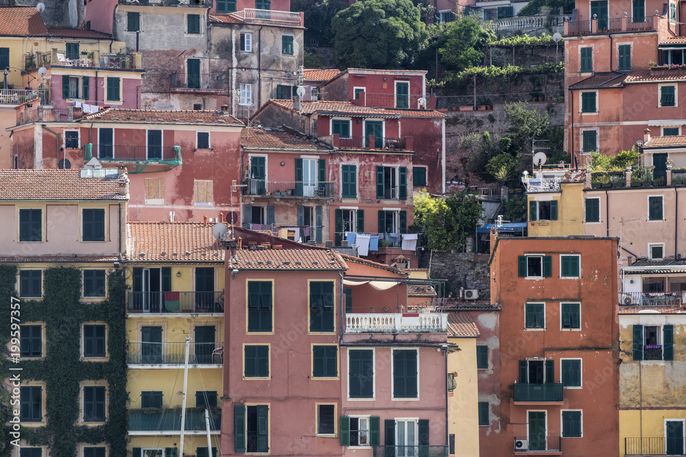 Fototapeta premium Lerici, Liguria, historic city