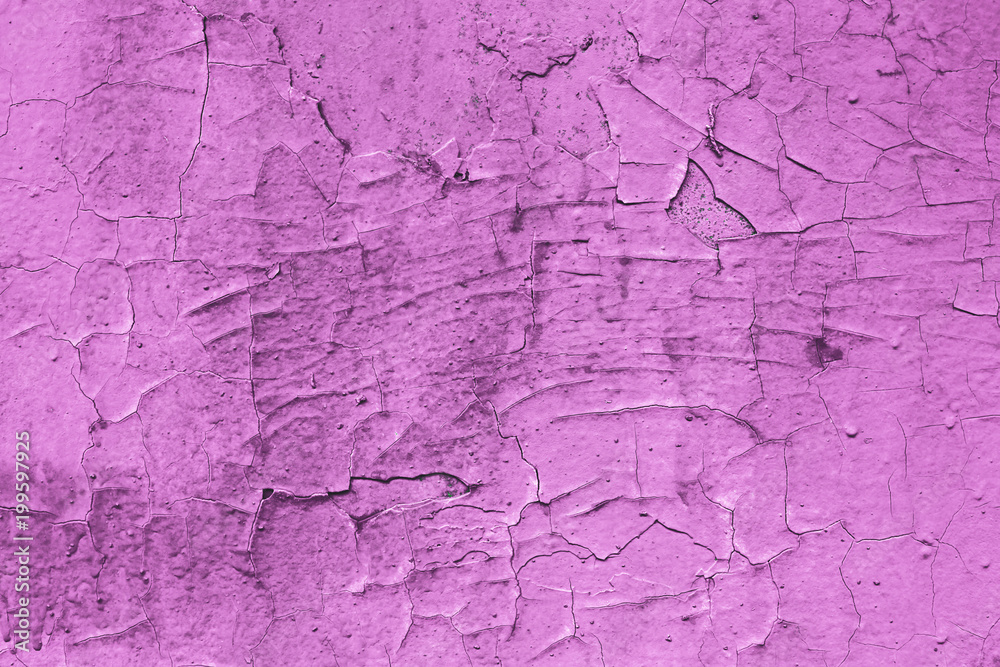 Violet plastered wall texture grunge background