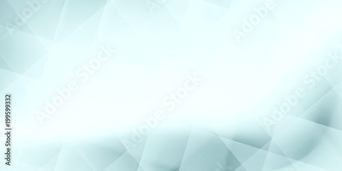 Abstract polygonal design, blue gradient background Vector.