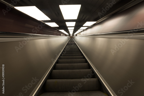 Moving up the escalator