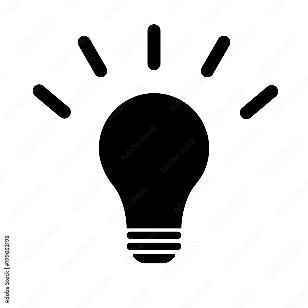 Light Bulb line icon vector, isolated on white background. Idea sign, solution, thinking concept. Lighting Electric lamp. Electricity, shine. Trendy Flat style for graphic design, Web site, UI. EPS Light Bulb line icon vector, isolated on white background. Idea sign, solution, thinking concept. Lighting Electric lamp. Electricity, shine. Trendy Flat style for graphic design, Web site, UI. EPS