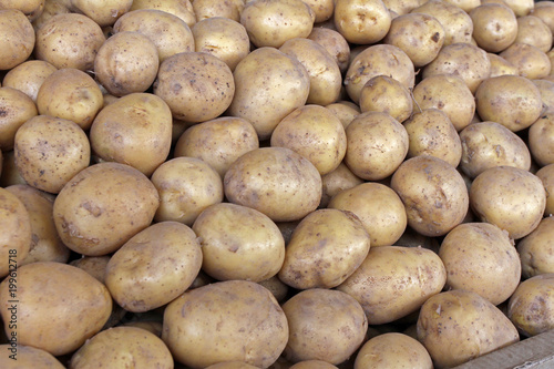 potatoes on the market