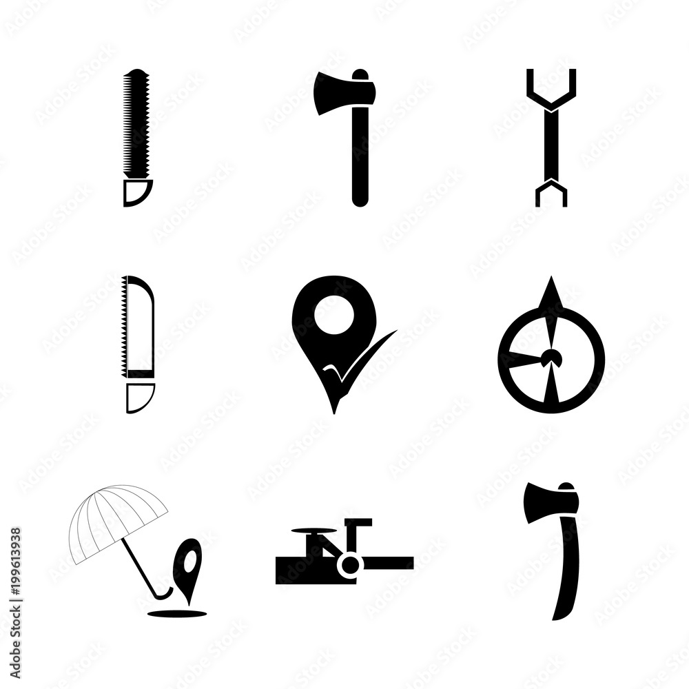 Obraz premium icon Instruments And Tools with approved, icon, direction, enginering and instrument