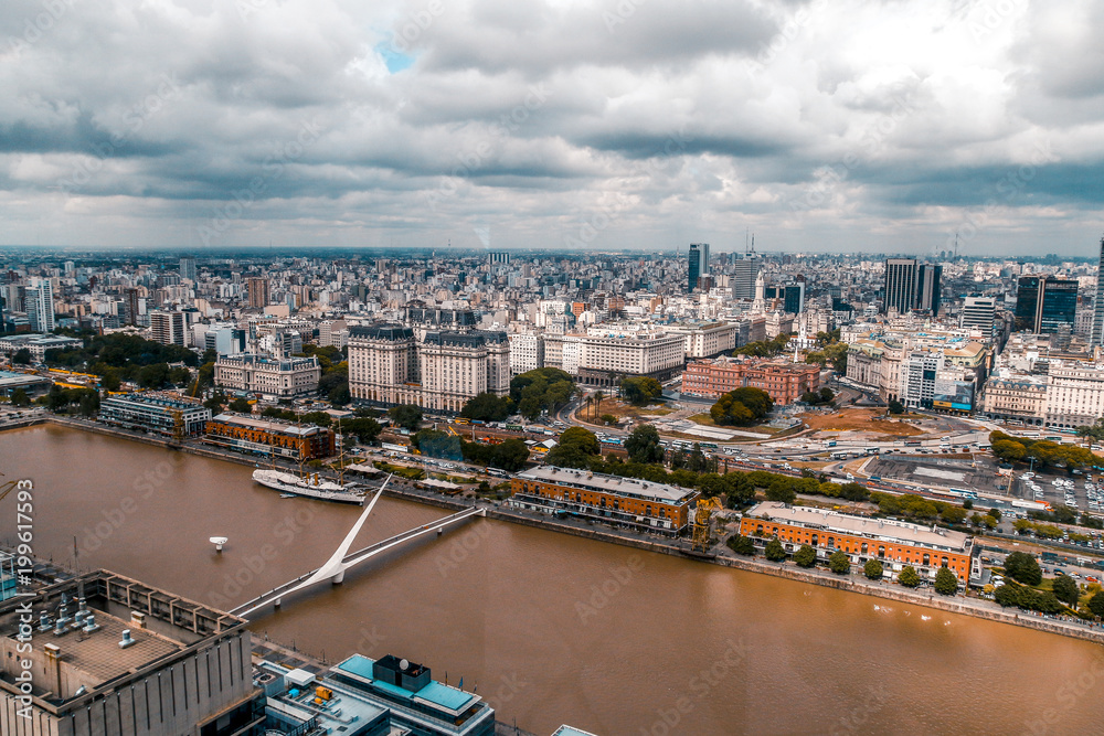 Buenos Aires. Vista aerea