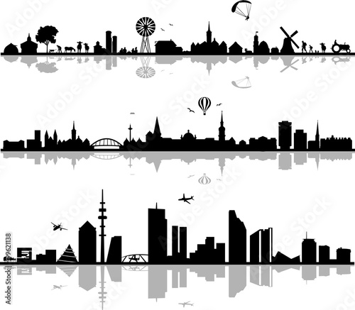 Skylines Städte
