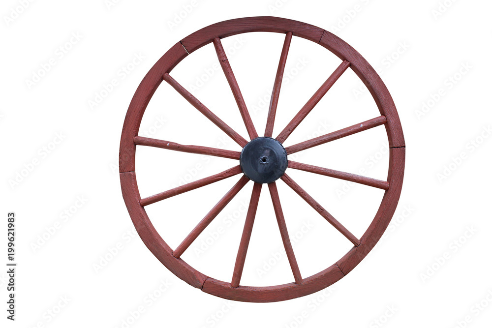 Old wheel cart