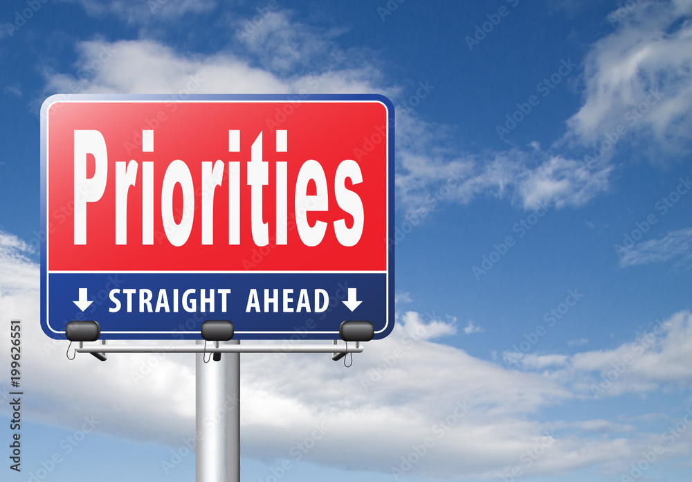 priorities
