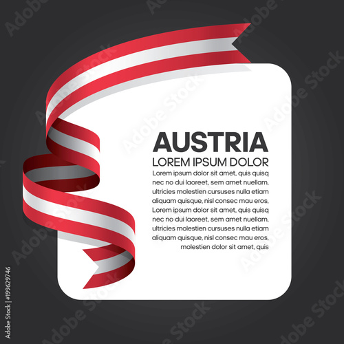 Austria flag background