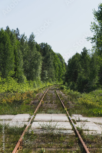 Old railway countryside