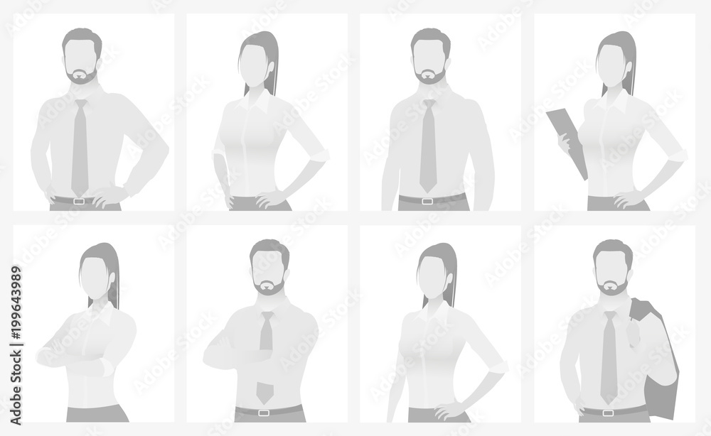 Default placeholder man and woman half-length por Default placeholder man and woman half-length por