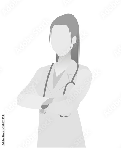 Default placeholder doctor half-length portrait