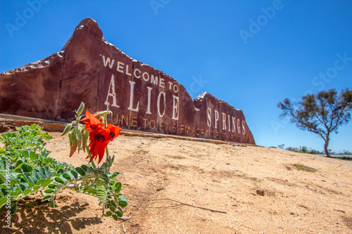 Welcome To Alice Springs  photo