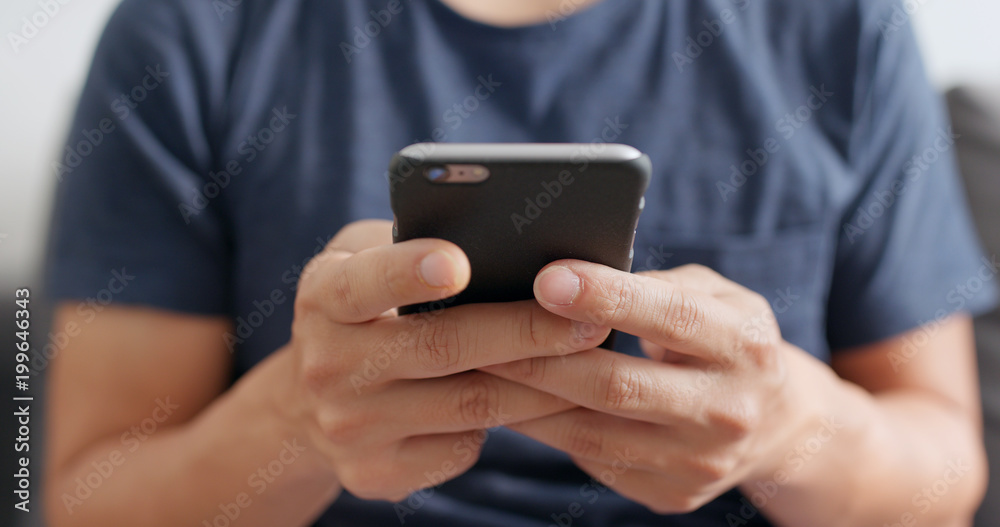 Man use of smart phone Man use of smart phone
