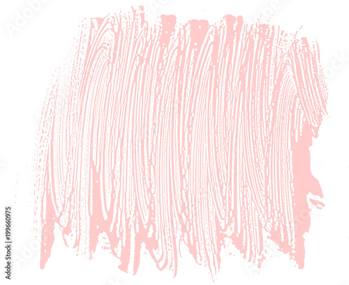 Natural soap texture. Alluring millenial pink foam trace background. Artistic rare soap suds. Cleanliness, cleanness, purity concept. Vector illustration.