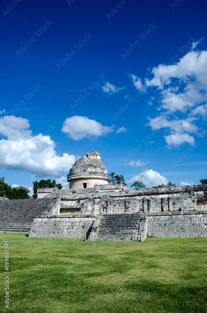 The Observatory at Chichen Itza, Mexico